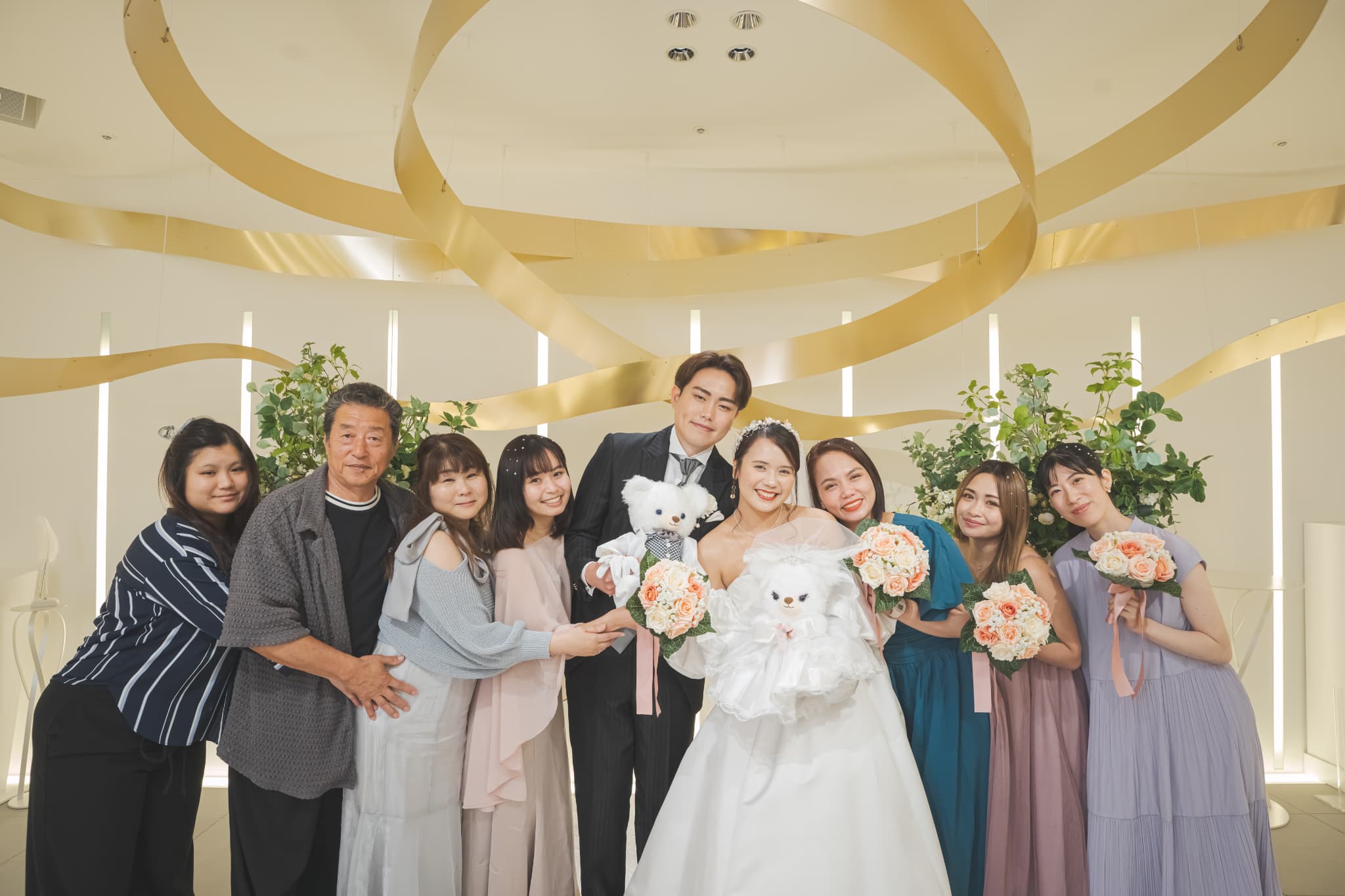 大切な方をたくさん呼んだフォトウェディング♡